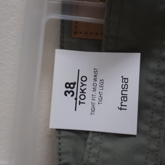 Fransa Tokyo cotton pants /BBWT - Picture 7 of 11